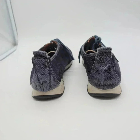 Hispanitas Joy is a Choice Suede / Snake sneakers sz 9 EU40 Blue - Picture 5 of 9